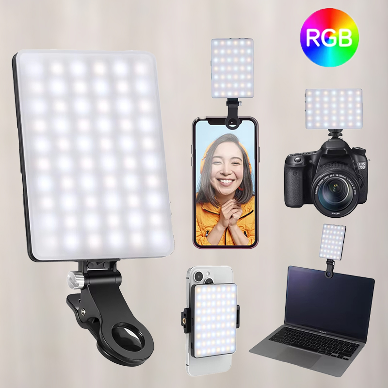 Torjim Rgb Photography Video Lighting - Mini RGB LED Fill Light Portable