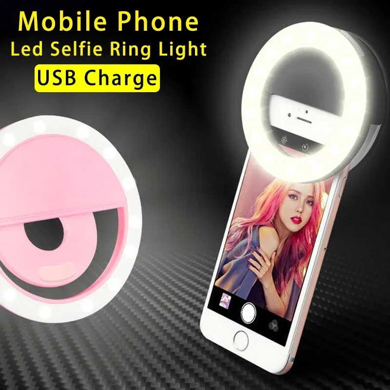 Quality Photography Lighting - Selfie Light Clip On Light For