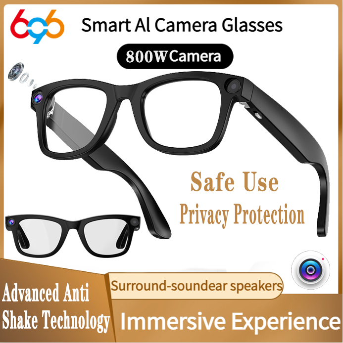 Quality Photography Lighting - 800W Camera Glasses BT AI Translate