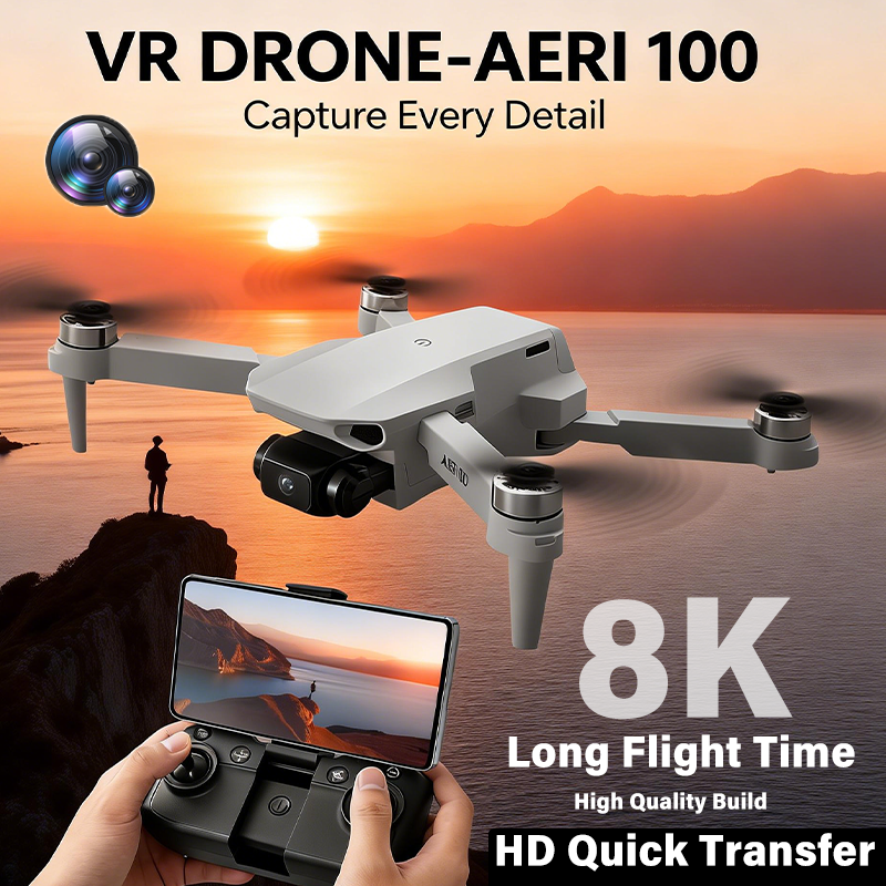 Photography Lighting At Home - AERI 100 Drone with FPV VR