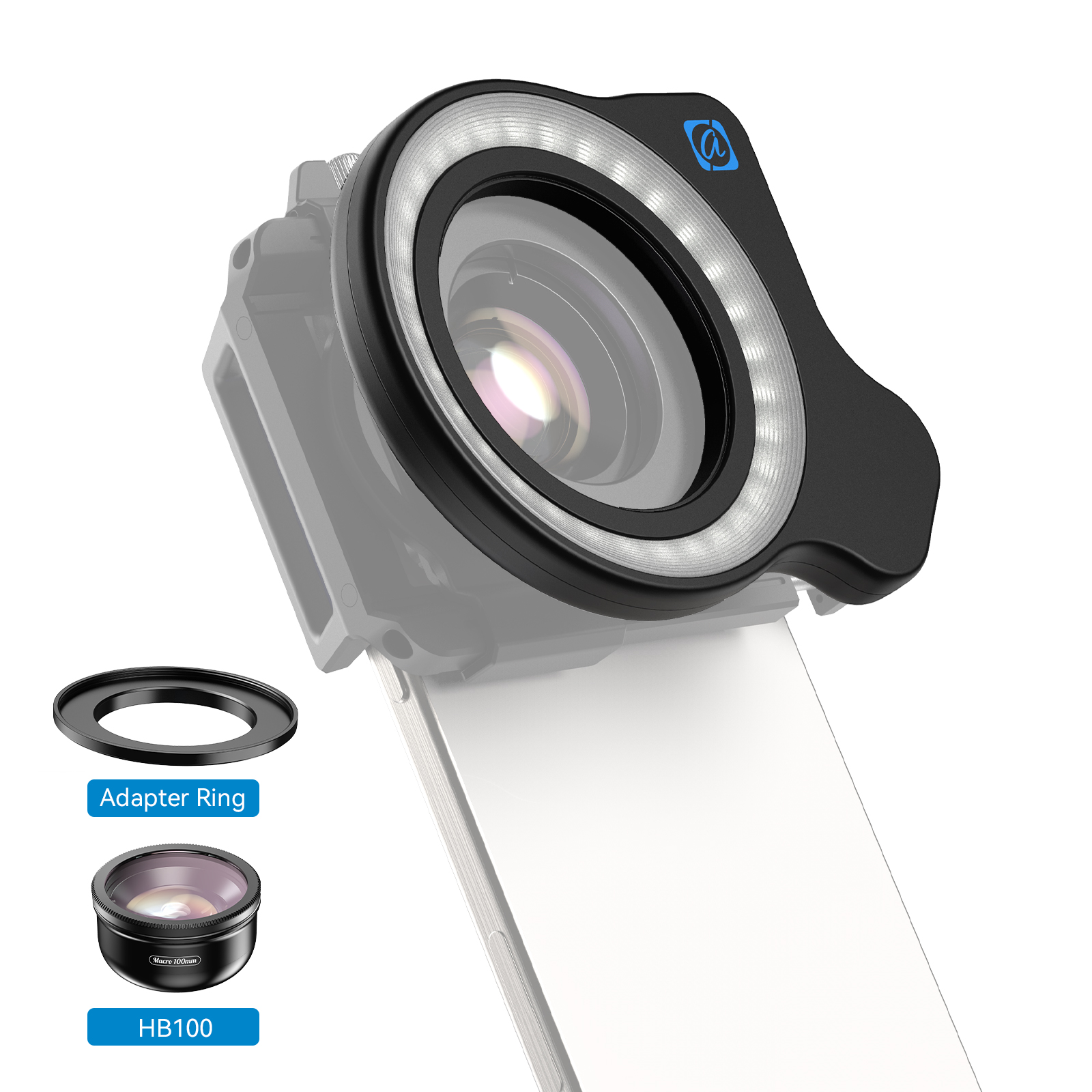 APEXEL 37mm 52mm Thread Macro  - Photography Lighting Ring recension och pris