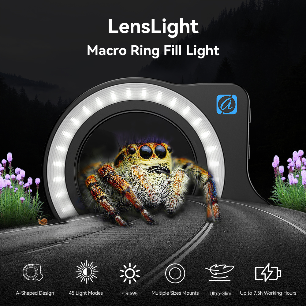 APEXEL 37mm 52mm Thread Macro  - Photography Lighting Ring recension och pris