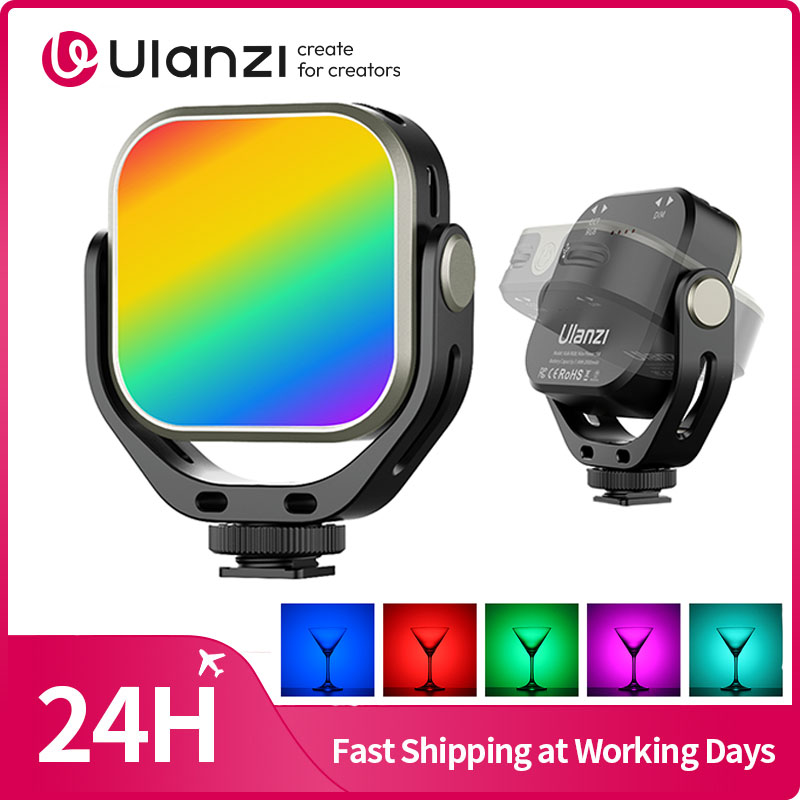 ​Ulanzi VL66RGB Bi-color RGB F - Torjim Rgb Photography Video Lighting recension och pris