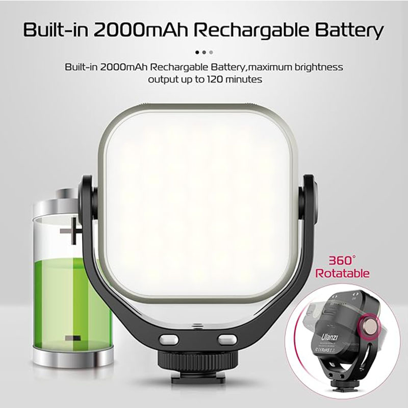 ​Ulanzi VL66RGB Bi-color RGB F - Torjim Rgb Photography Video Lighting recension och pris