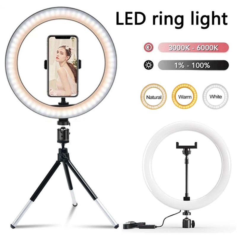 12 inch LED Ring light Photogr - Torjim Rgb Photography Video Lighting recension och pris