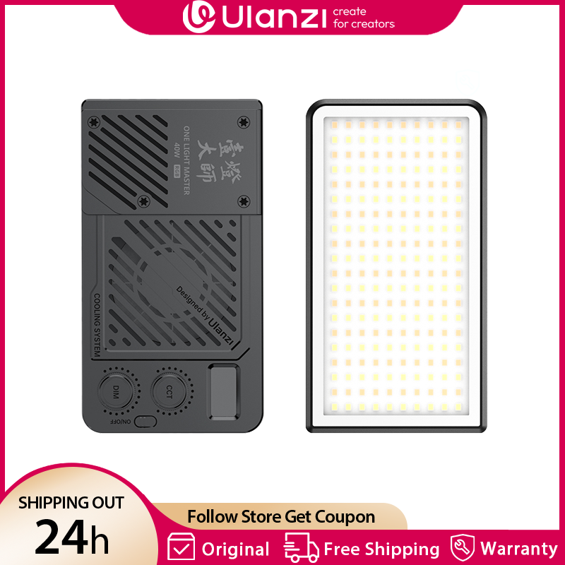 Ulanzi P40 Bi/ RGB 40W Portabl - Torjim Rgb Photography Video Lighting recension och pris