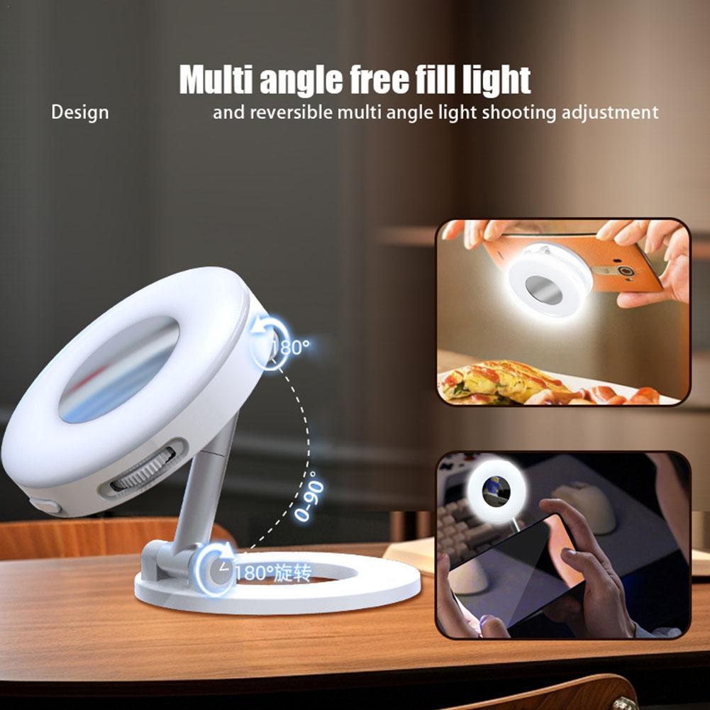2in1 Foldable Magnetic Phone H - Quality Photography Lighting recension och pris