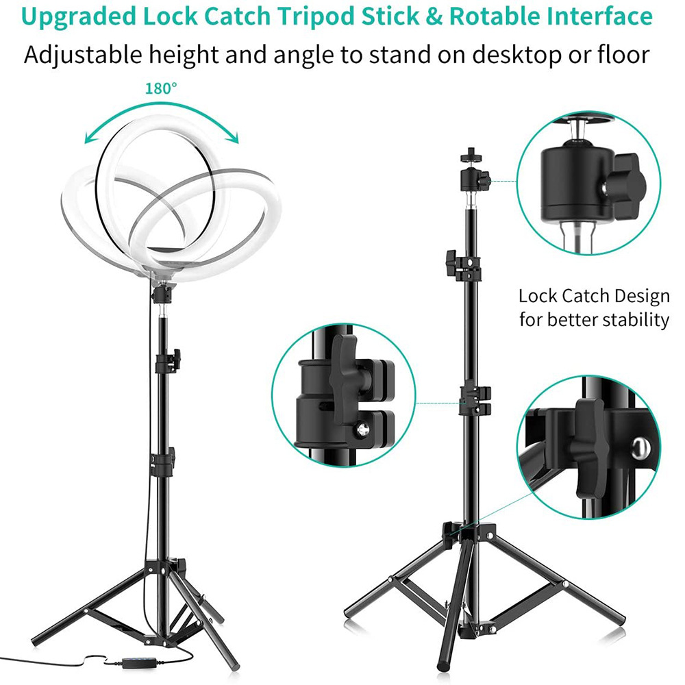 Phone Live Ring Light 10 Inch  - Quality Photography Lighting recension och pris