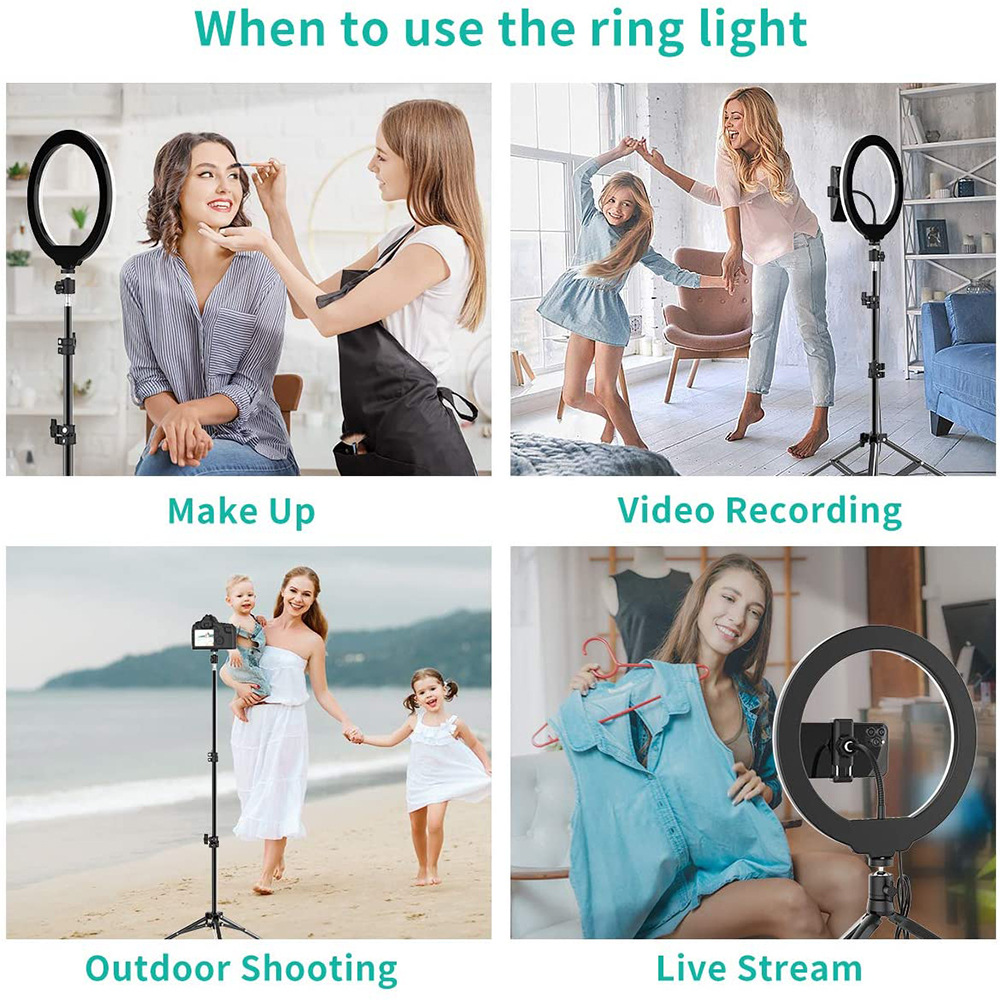 Phone Live Ring Light 10 Inch  - Quality Photography Lighting recension och pris