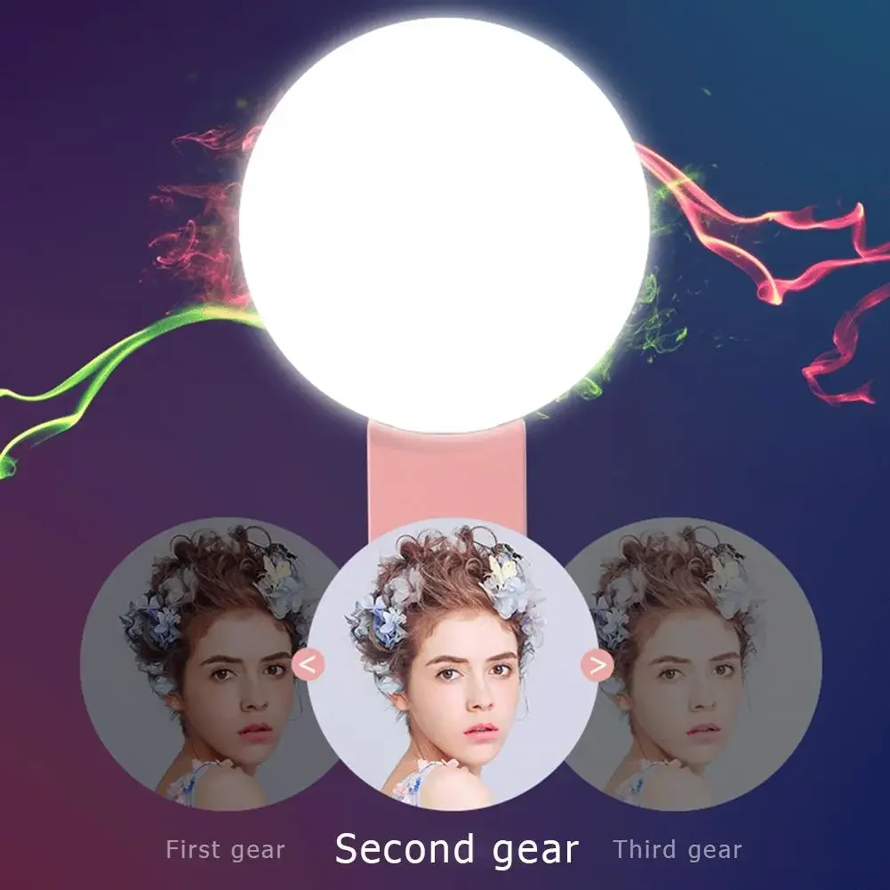 Mobile Phone LED Selfie Ring L - Photography Lighting Circle recension och pris