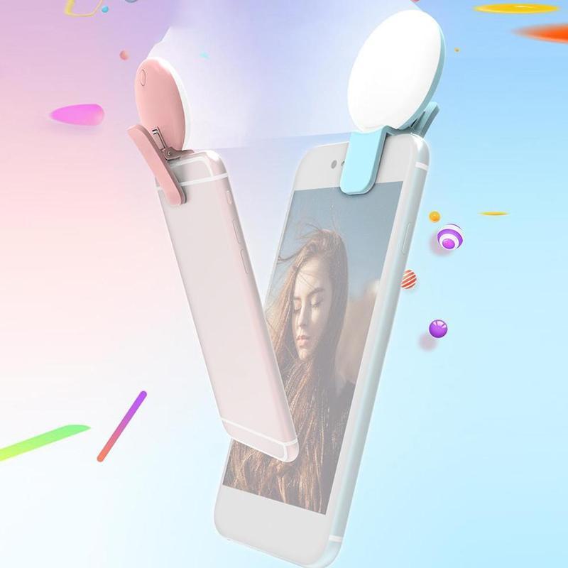 4Colors Mobile Phone LED Selfi - Photography Lighting Circle recension och pris