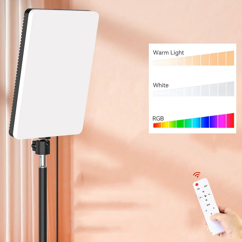 10IN RGB LED Video Light Remot - Torjim Rgb Photography Video Lighting recension och pris