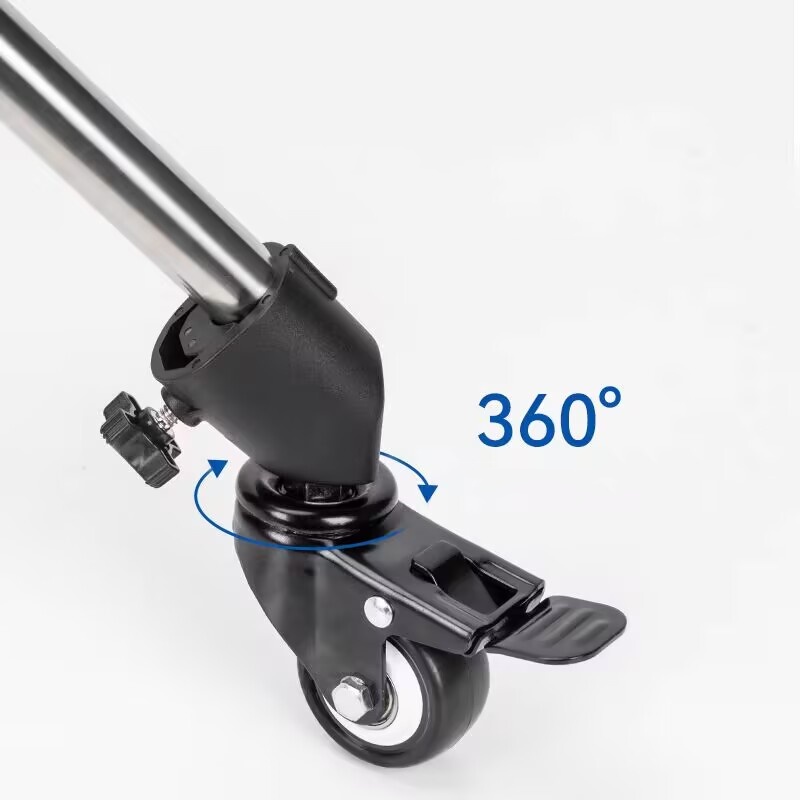 3Pcs C-Stand Swivel Caster Whe - Photography Lighting Setup recension och pris