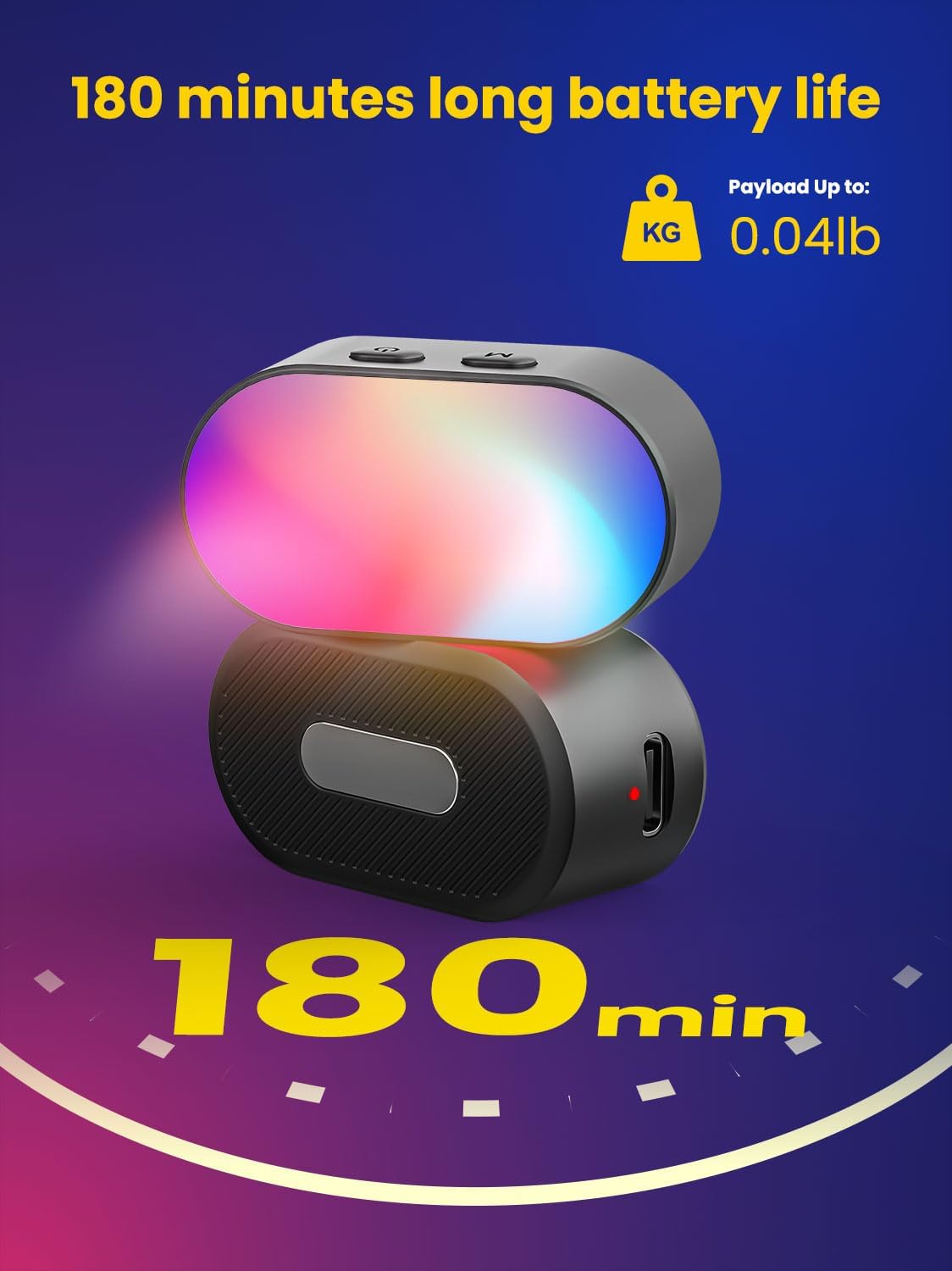AOCHUAN Mini RGB Magnetic Fill - Quality Photography Lighting recension och pris