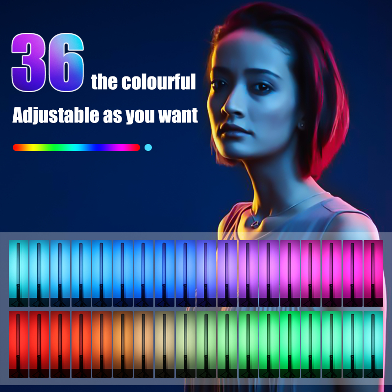 LUXCEO Q508A Handheld RGB Vide - Torjim Rgb Photography Video Lighting recension och pris
