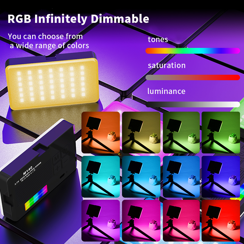 RGB Video Light Portable LED C - Torjim Rgb Photography Video Lighting recension och pris
