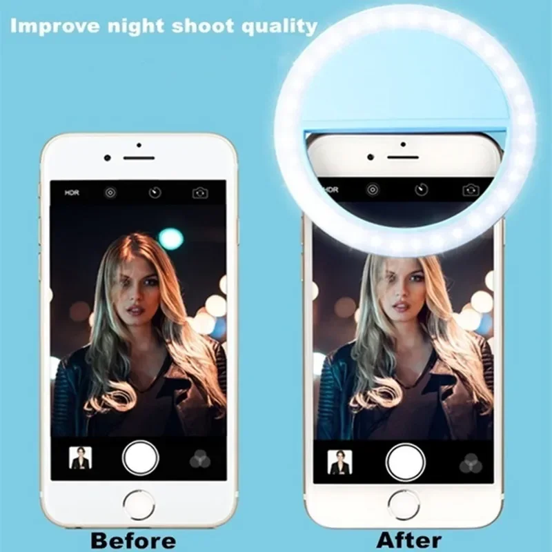 Selfie Light Clip On Light For - Quality Photography Lighting recension och pris