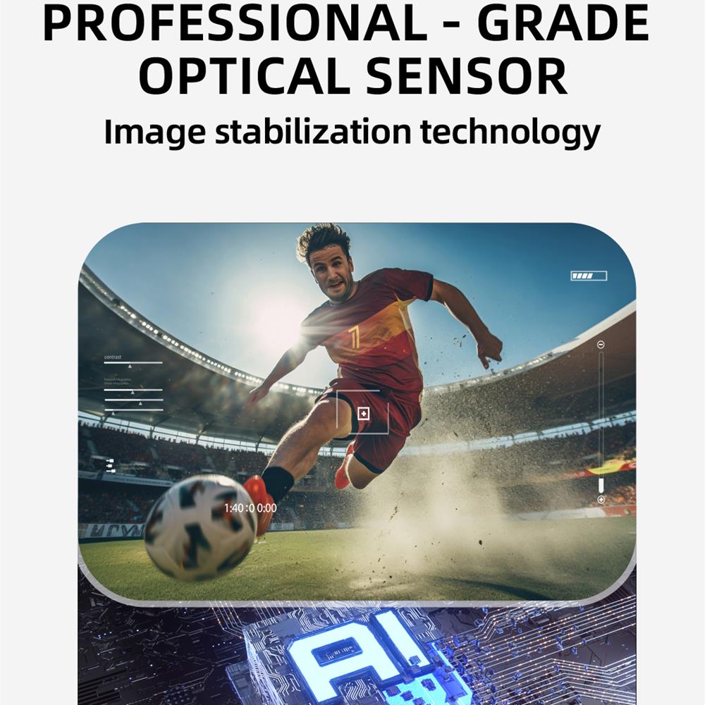 800W Camera Glasses BT AI Tran - Quality Photography Lighting recension och pris