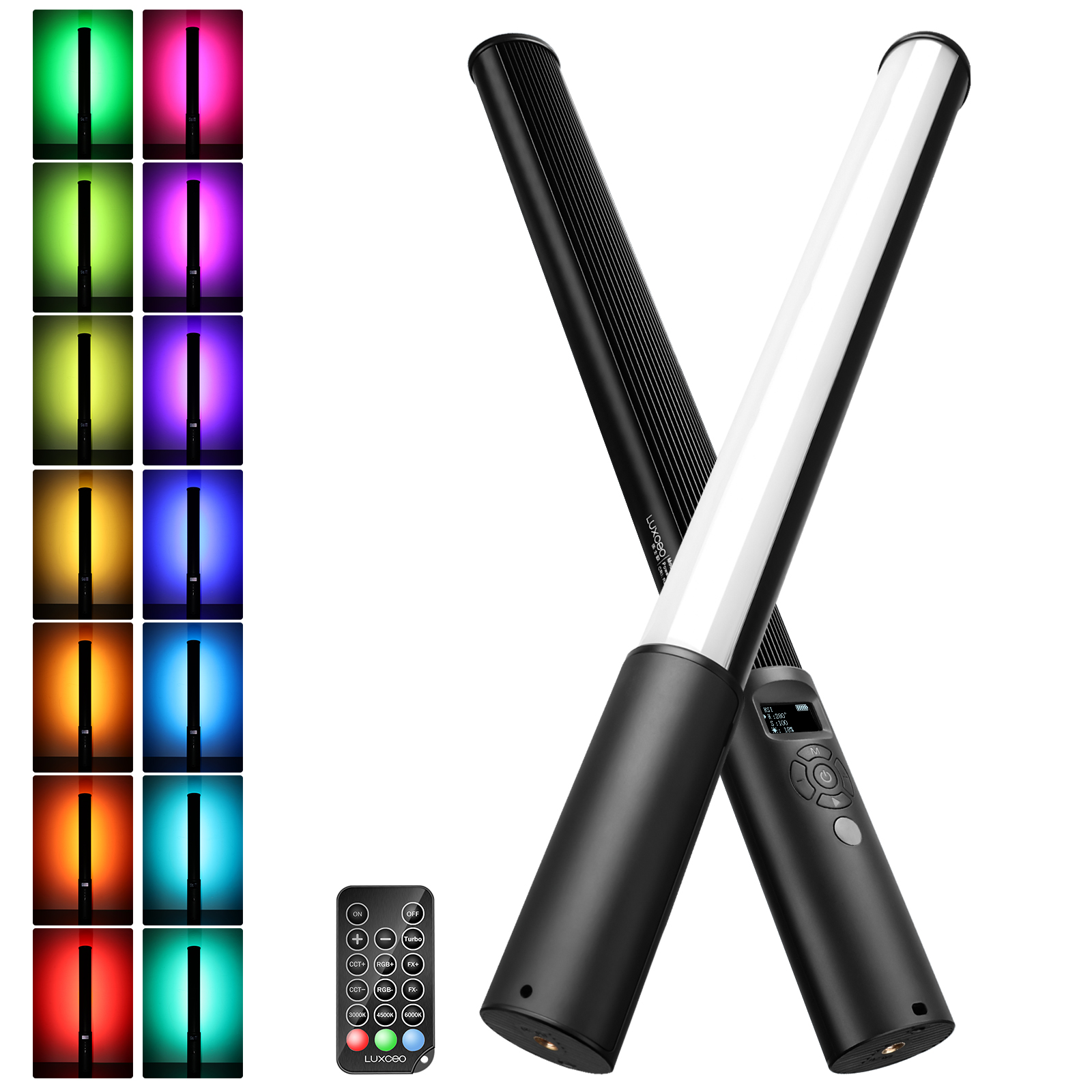 P400 RGB Light Wand Handheld L - Torjim Rgb Photography Video Lighting recension och pris