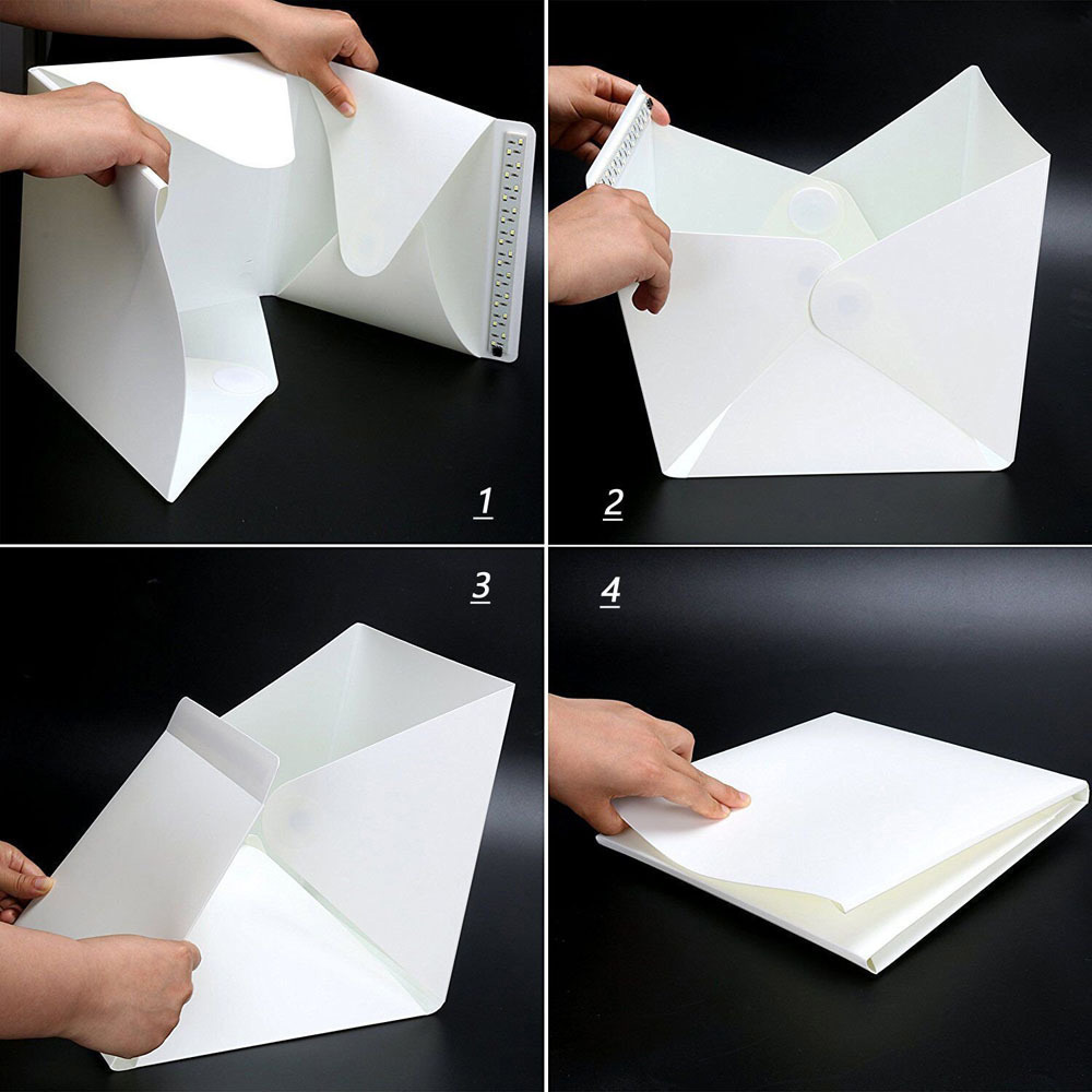 LED Panel Light Box Photograph - Photography Lighting Setup recension och pris
