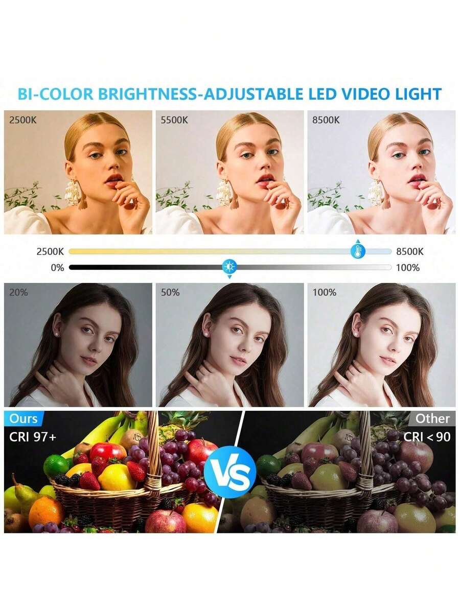 10 Inch LED Studio Spotlight W - Photography Of Lighting recension och pris