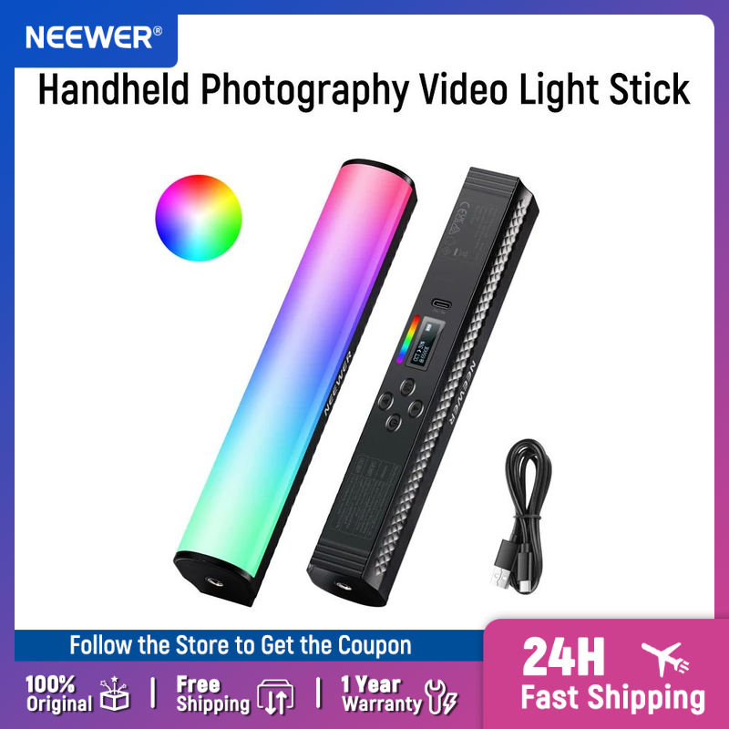 NEEWER RGB Light Wand with APP - Torjim Rgb Photography Video Lighting recension och pris