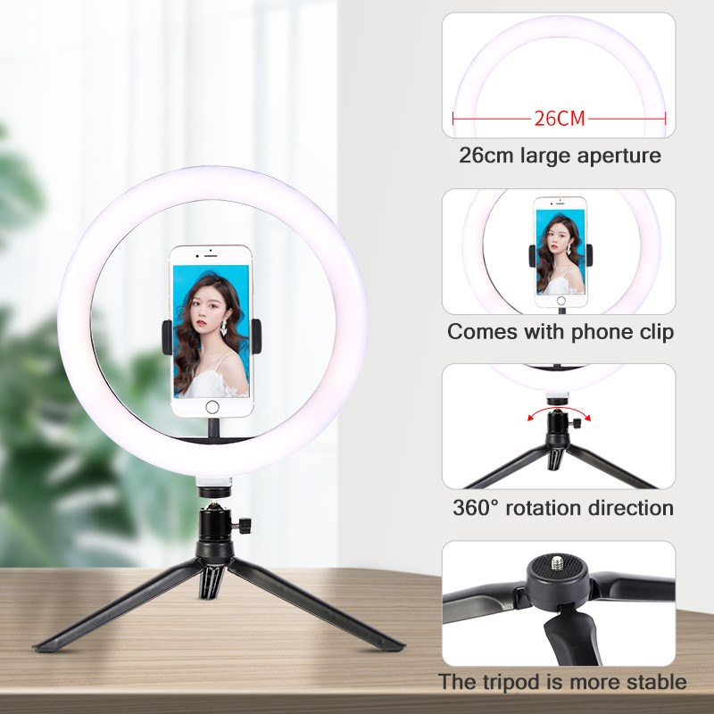 26cm 10 inch Led Ring Selfie L - Quality Photography Lighting recension och pris