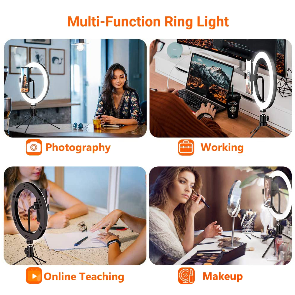 26cm 10 inch Led Ring Selfie L - Quality Photography Lighting recension och pris