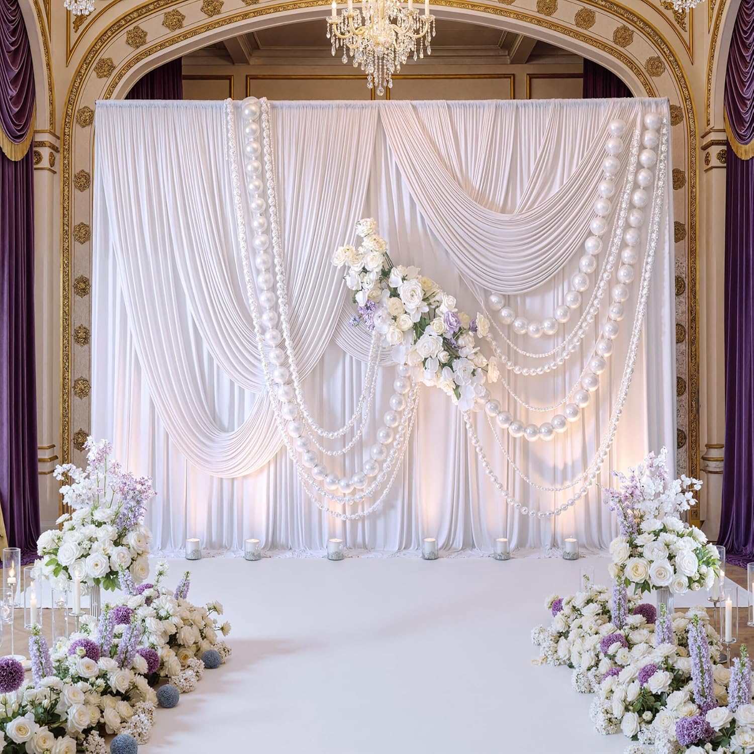 White Backdrop Curtains 10x10  - Photography Of Lighting recension och pris