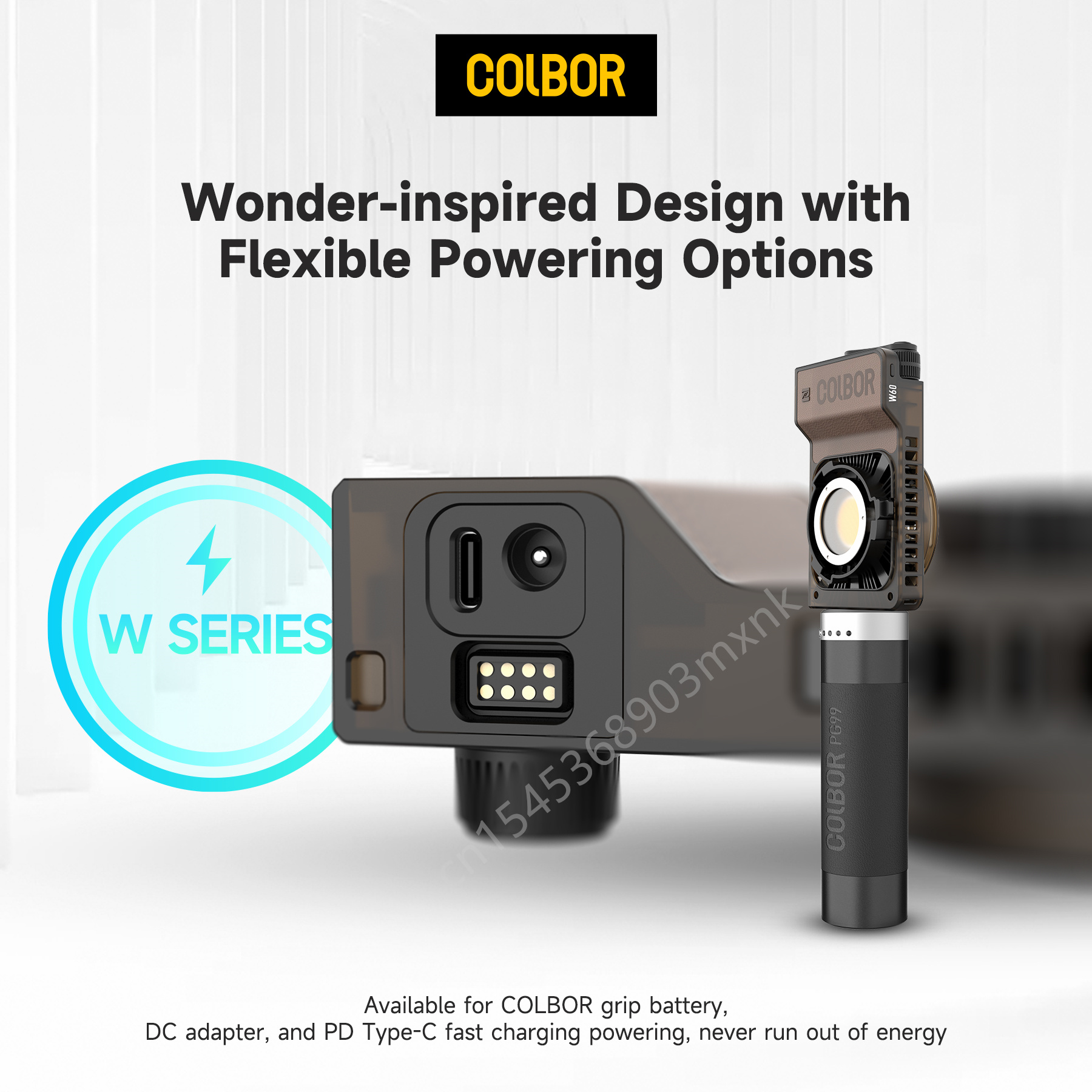 Colbor W60 W100R RGB LED Video - Torjim Rgb Photography Video Lighting recension och pris