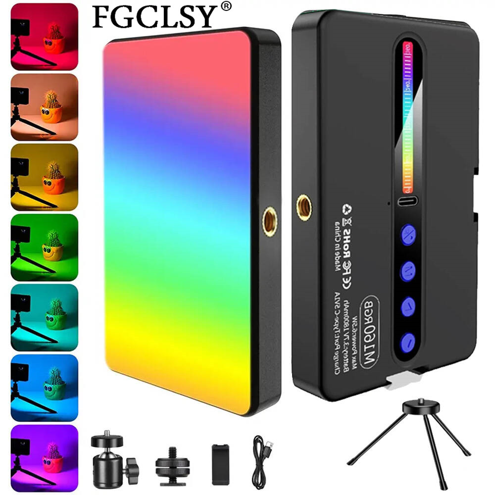 LED RGB Camera Light Full Colo - Torjim Rgb Photography Video Lighting recension och pris