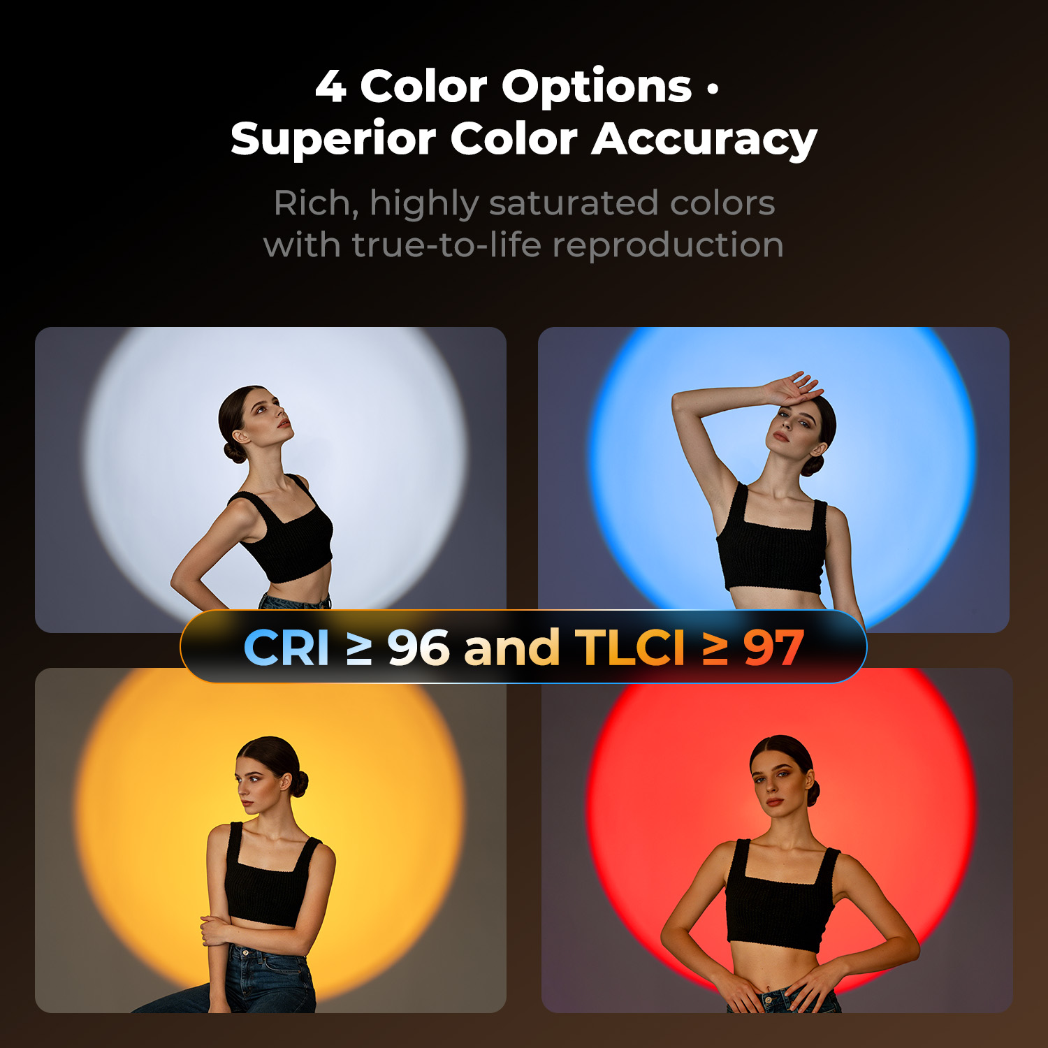 K&F CONCEPT SP25C RGB LED Vide - Torjim Rgb Photography Video Lighting recension och pris