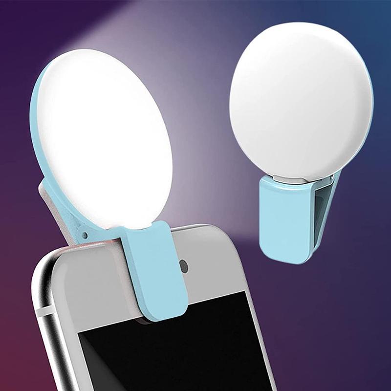 NEW Mobile Phone LED Selfie Ri - Photography Lighting Circle recension och pris
