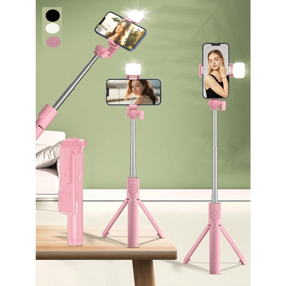 1pc Portable Selfie Stick With - Photography Of Lighting recension och pris
