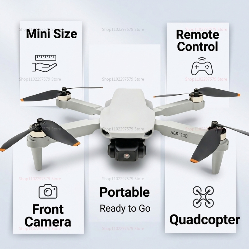 AERI 100 Drone with FPV VR Gog - Photography Lighting At Home recension och pris