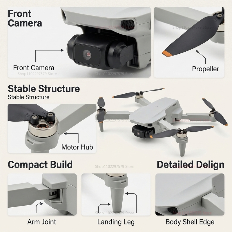 AERI 100 Drone with FPV VR Gog - Photography Lighting At Home recension och pris
