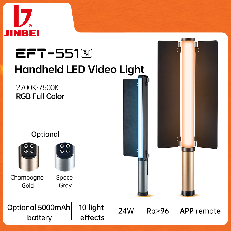 JINBEI EFT551 2700k-7500k  BI- - Photography Of Lighting recension och pris